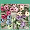 Realistic Artificial Silk Flower Bouquet Wedding Home Decor Photography Props Centerpiece