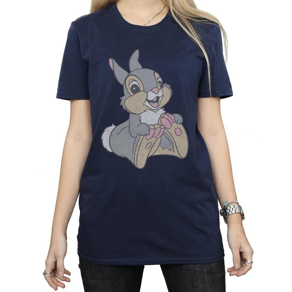 Bambi Womens/Ladies Classic Thumper Cotton Boyfriend T-Shirt