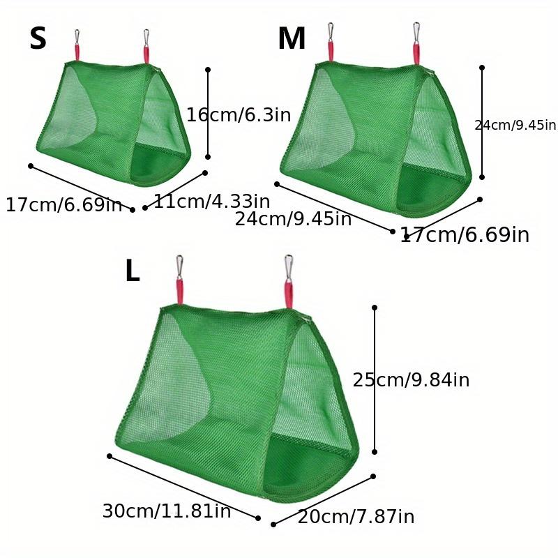 Haustier Vogel Sommer Netz Hängematte Atmungsaktive Papageien Nest Hängematte Niedliche Papageien Hängehängematte