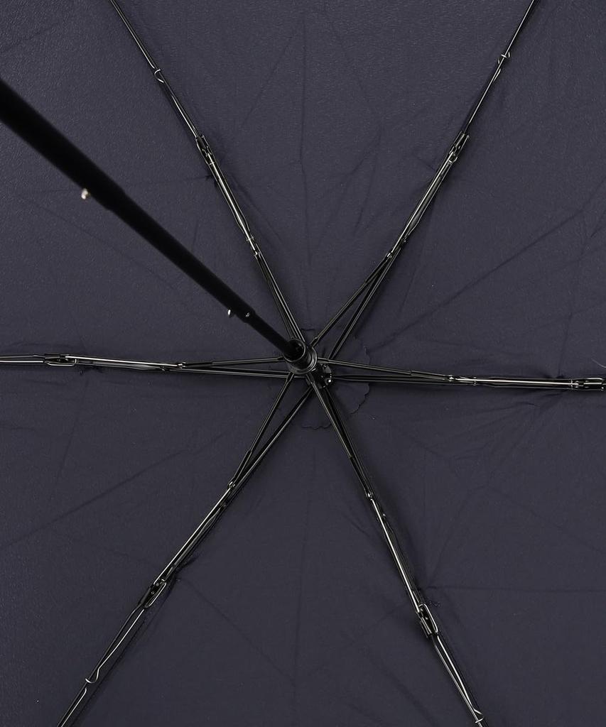 Afternoon Tea Living Folding Umbrella Tassel Bamboo Handle Folding Navy HT75, Umbrella,