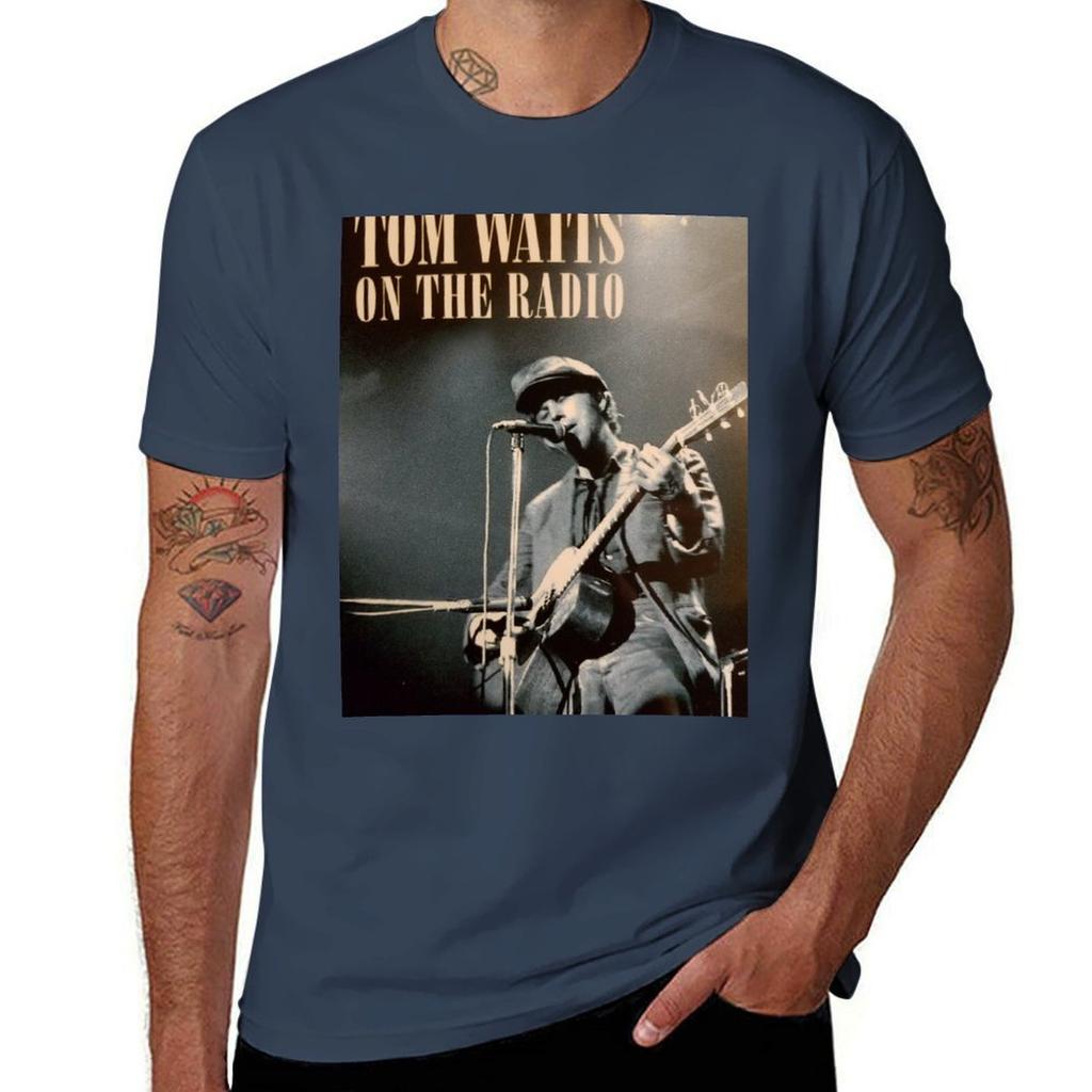 Tom Waits 10 TShirt Fashion Graphic Tee for Men
