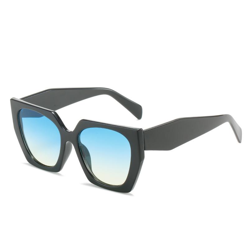 Autumn New Multi-Deformation Sunglasses European And American Personalized Water Chestnut Wide Sunglasses Fashionable And Colorful Sunglasses New product