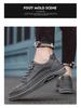 2025 Spring/Autumn Men's Black Non-slip Waterproof Casual Leather Sports Shoes