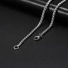 Cadenas Cubanas de Acero Inoxidable My Shape de 3 mm a 10 mm para Hombres Cadenas Masculinas Cadena Figaro Caja Gargantilla Joyería Punk 45 cm 50 cm 60 cm