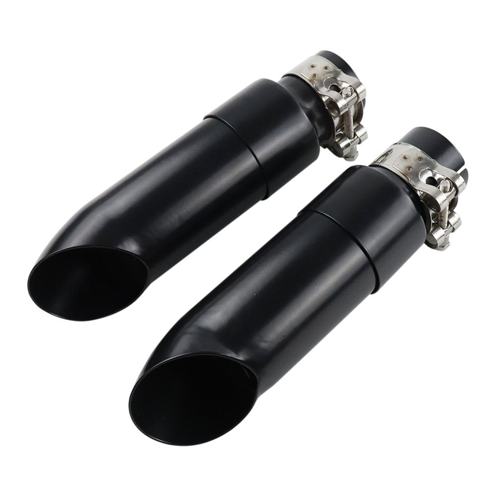 Slip-On Exhaust System Short GP Slip Ons Mufflers With DB Killer Fits For Indian Scout Bobber Sixty Rogue Twenty 2015-2024 Black With muffler