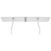 Wind Deflector Exhaust Baffle Home Improvement Accessories Anti Direct Blowing PET Replacement Transparent 1pc