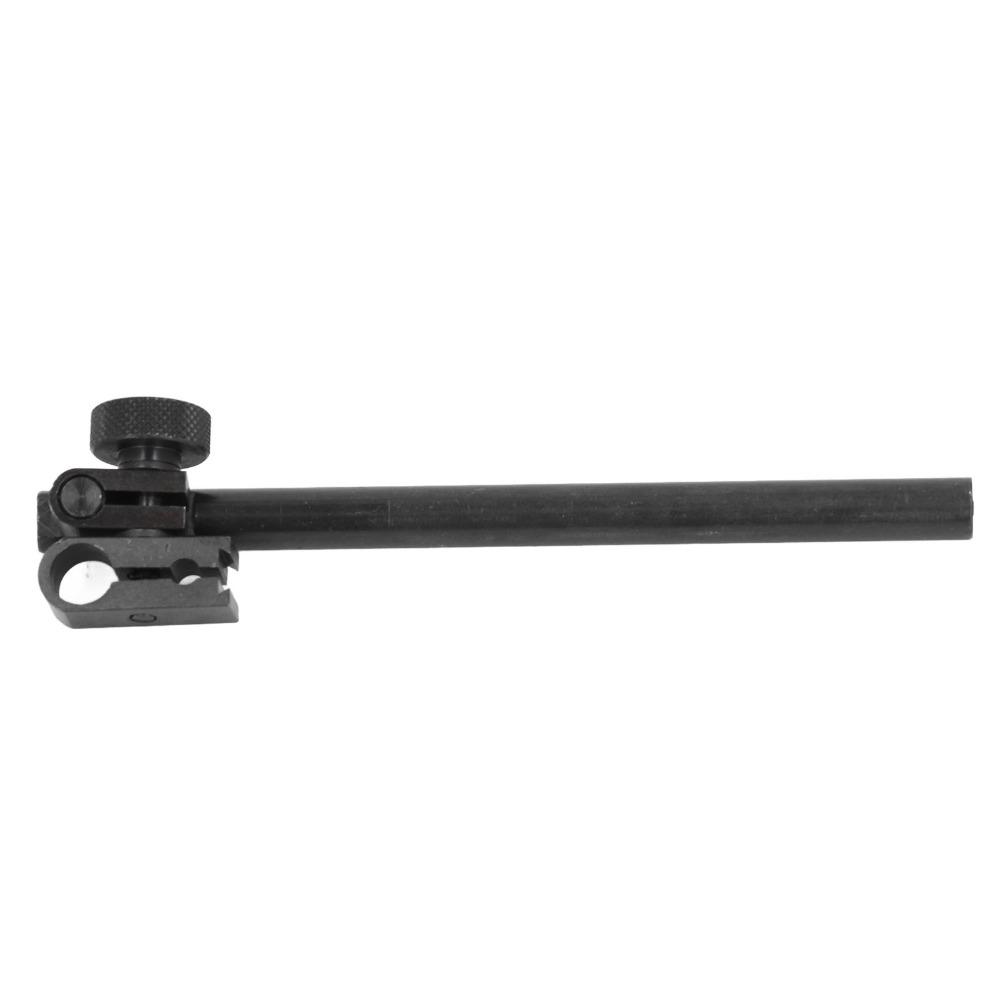 Arm 110mm Lang Messuhr Halter Legierung 8mm Loch Schwenk Säulenhalter Arm Schwenkklemme Messuhr Halter Stange