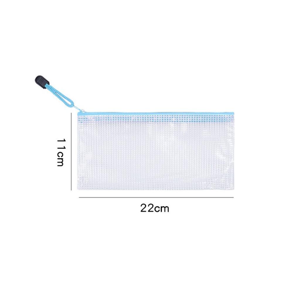 Waterproof Pen Bag PVC File Bag Simple Stationery Organizer  School & Office