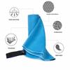 Minimalist Quick-Dry Microfiber Towel for Gym and Yoga Absorbent and Easy Care Design