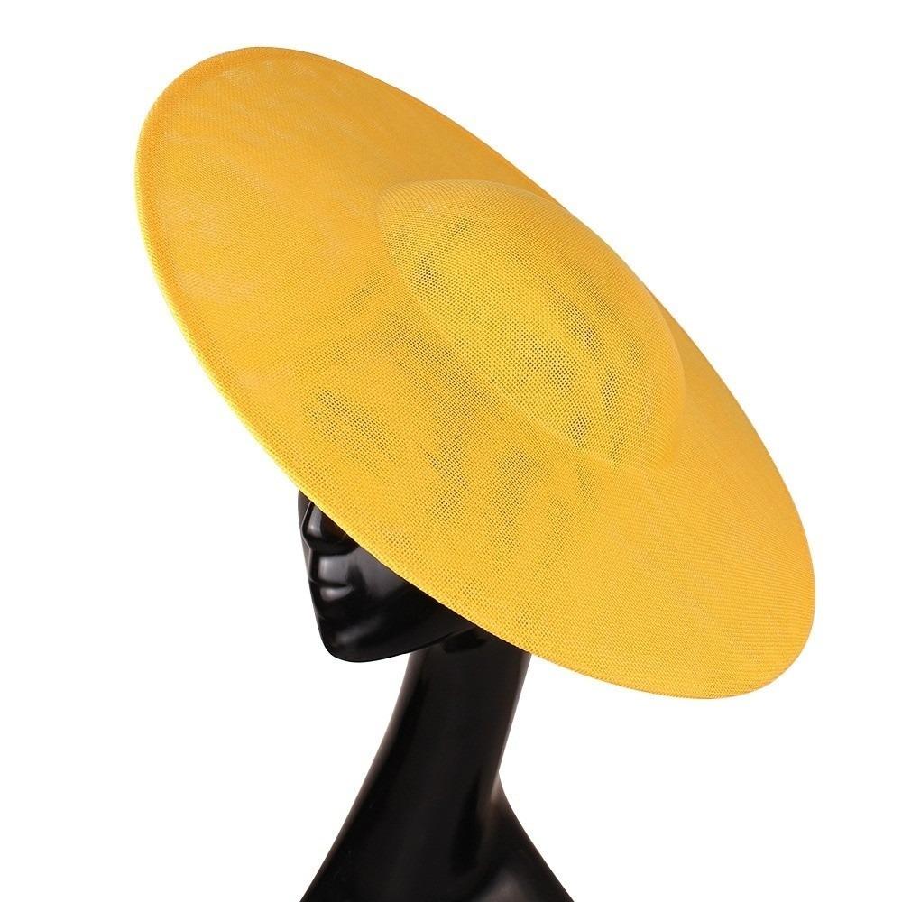 Jednokolorowa Siatkowa Kapelusz Szerokie Rondo Maskaradowy Cylinder Moda Vintage Fasynator Kapelusz Dziewczynka