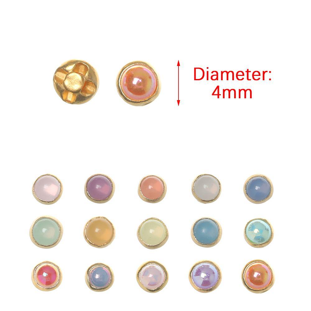 20/40pcs Handmade Accessories Dollhouse Miniature DIY Clothes 1/6 Dolls Pullip Clothing Sewing Mini Pearl Buttons
