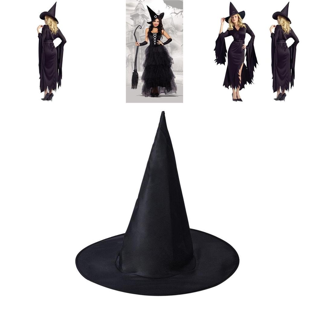 Spellbinding Sleeveless Witch Dress Featuring Elegant Accessories For Halloween Celebrations