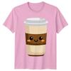 This Is My Happy Coffee Face TShirt Kawaii Barista Coffee
