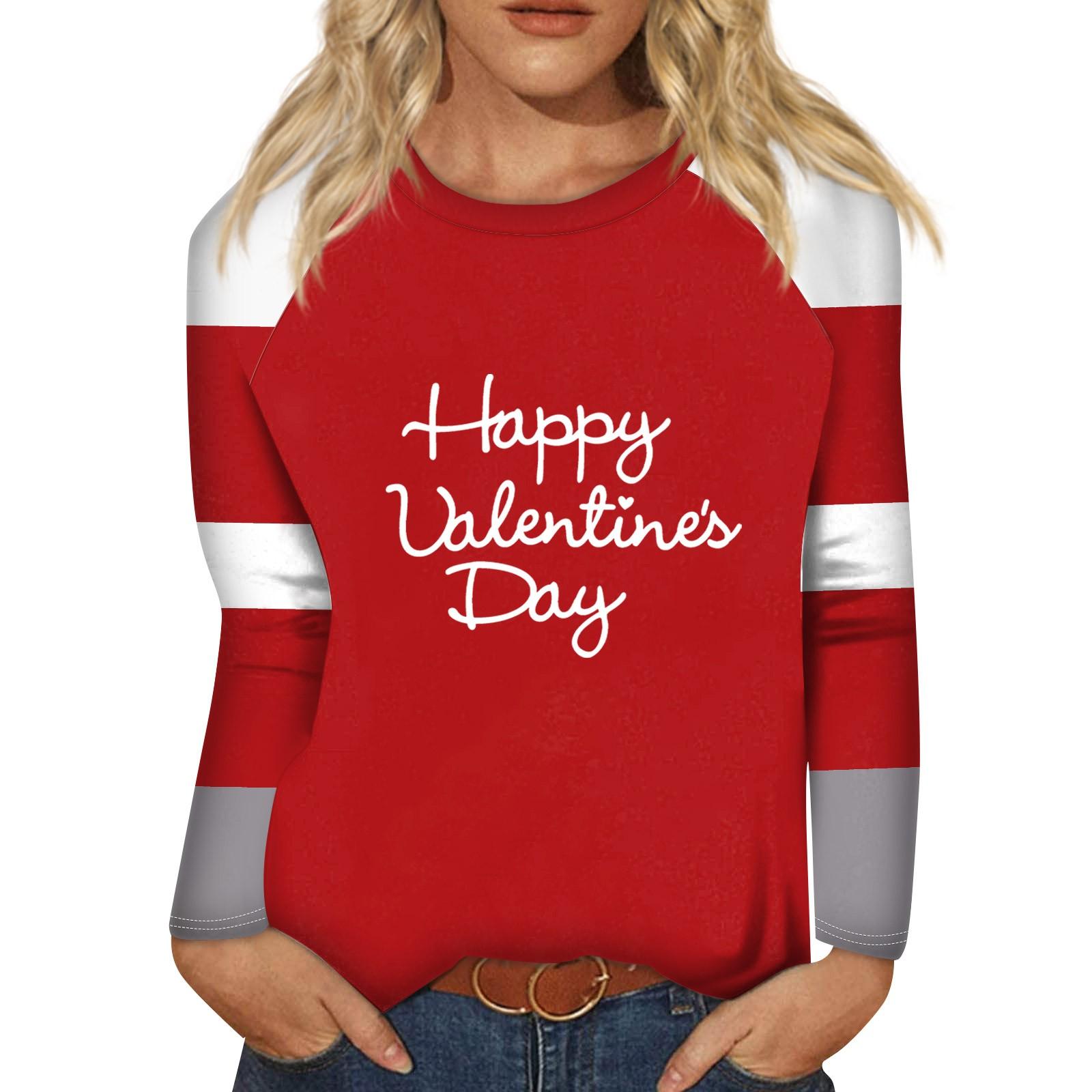 

Рубашка для женщин, модная повседневная футболка с рукавом реглан, круглым вырезом и длинным рукавом, свободная футболка с принтом, женский топ XXXL