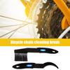 2 szt. Szczotka do łańcucha roweru górskiego Środek do czyszczenia zębatek Narzędzie do szorowania Zestaw do czyszczenia roweru szosowego