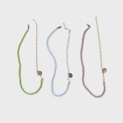 Bracelets & colliers demi-couleur divers (3colors)
