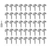 Multiple Use Fence Pegs Heavy Duty Metal Fence Spikes Set for Secure Fencing Professional Metal Stakes for Gardeners