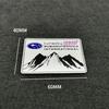 Car Aluminium Emblem Sticker Accessories For Subaru STI Forester Impreza Legacy Outback XV BRZ WRX Tribeca O111