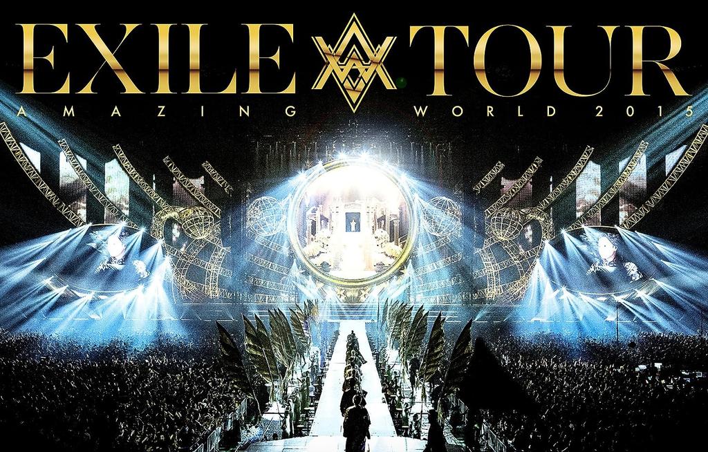 DVD EXILE - EXILE LIVE TOUR 2015 " AMAZING WORL RZBD860678 Japan Japanese Pop/Rock Used