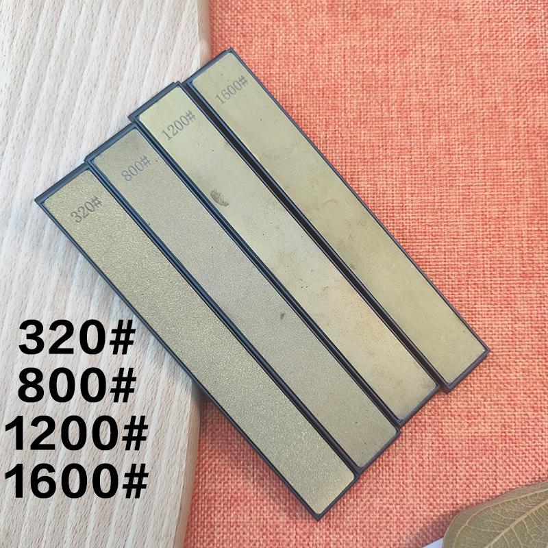 4ks Titanem pokovený Diamantový ostřič nožů Úhel Ostřící kámen Kámen na ostření nožů Diamantový brousek Brusný kámen Nástroj