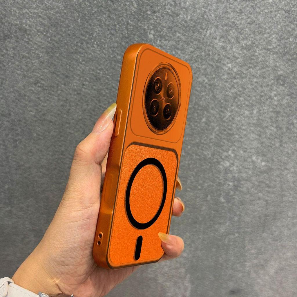 Metallic Finish Magnetic TPU Phone Case for realme 12+ 5G,12 Pro+,12 Pro,12 4G,Narzo 70 Pro 5G Shockproof Matte Soft Cover