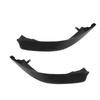 2PCS Front Bumper Corner Spoiler Black Bumper Corner Splitter Replacement for Mitsubishi Lancer DE GTS ES VR‑X Aspire