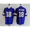 Vikings Team Football Jersey 22 Number Embroidered Rugby Shirt Adult Unisex