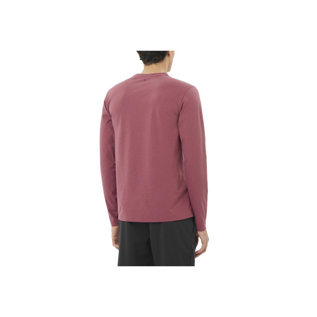 SALOMON Trackline Series Elegant Minimalist Practical Long Sleeve T-Shirt Men Tops C26500
