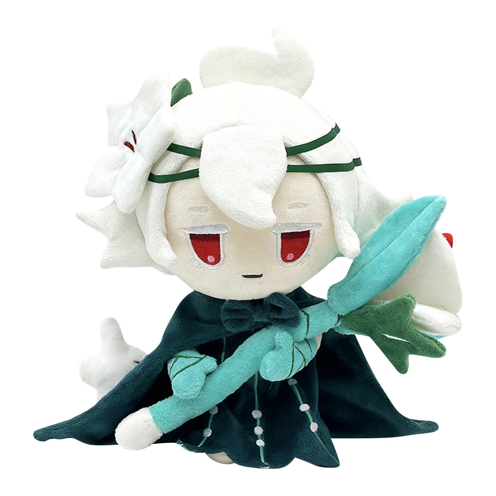 

Plush Stuffed Doll Soft Fabric Anime Character Toy with Detailed Embroidery and Accessories for Collectors and Gift Giving One Size