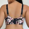 Elegant Plus Size Gather Adjustable Anti Sagging Side Fat Reduction Bra For Women