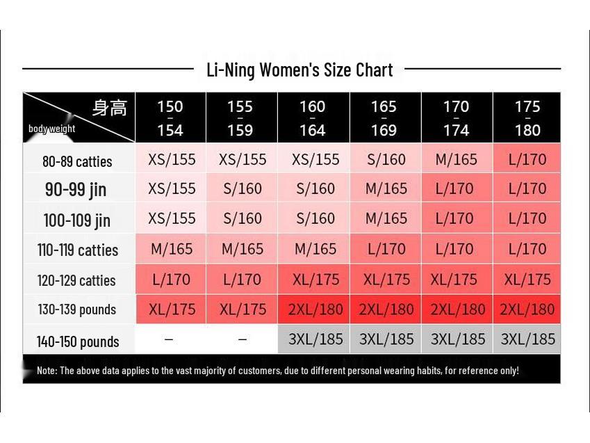 Li-Ning Damen Casual Sports-Schweißhose