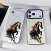 Oil Painting Horse Is Suitable for Apple 16promax15pro Mobile Phone Case Iphone17 Cool 14pro Trend 13