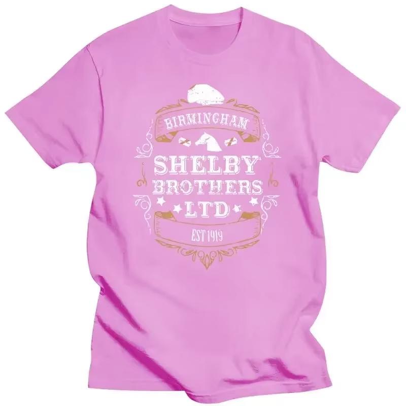 Peaky Blinders Birmingham Shelby T-shirts Men and Women Summer Cotton Clothing Round Neck Short Sleeved Tee