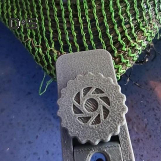 1/2/3/4Pcs Camping Rope Clamp Tarp Clip Heavy Duty Lock Grip Camping Tent Fastener Holder Canopy Awning Shade Cover Clamp