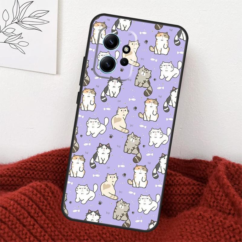 Funny Cat Collage Case For Xiaomi Redmi Note 13 9 10 11 12 14 15 Pro Plus Cover For Redmi 15 C 12C 13C 14C 10C