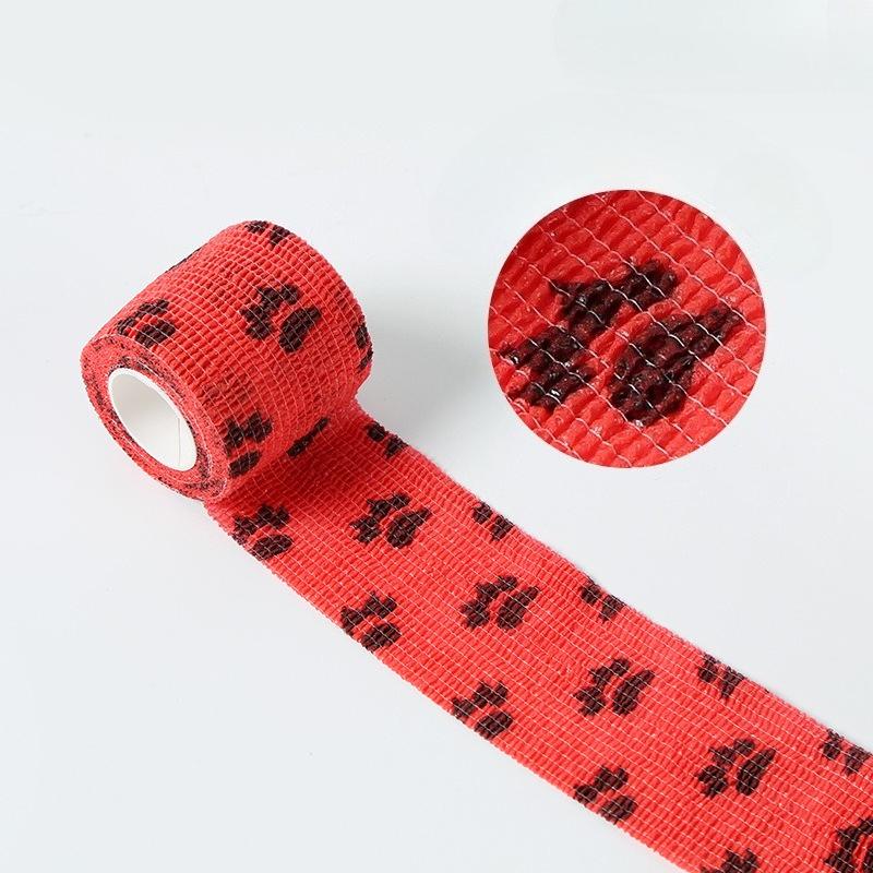 Pet Bandages Breathable Dog Wrapping Bandages for Dog Walks, Leg Bindings for Dirt and Slip Prevention, Pet Claw Covers for Indoor Floor Protection