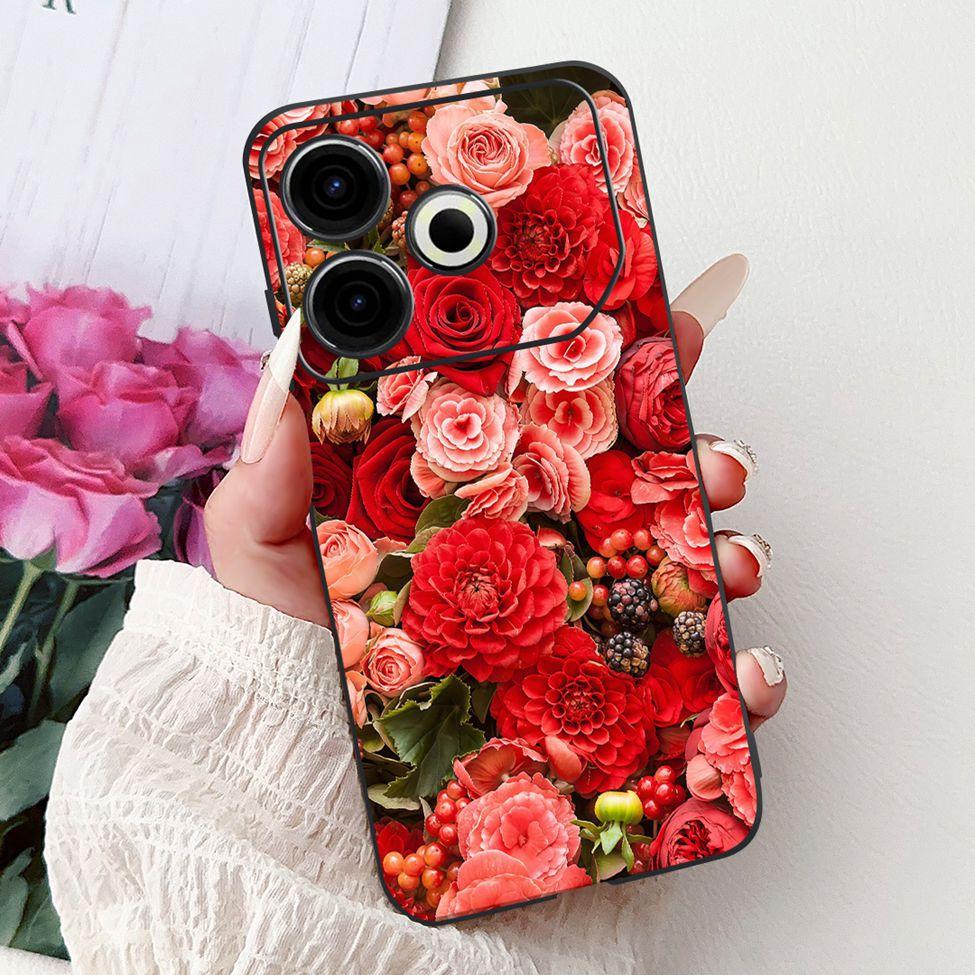 For Tecno Pova 6 Neo 4G Case Cover Luxury Butterfly Love Fashion Flowers Cool Lion Painted Phone Case For Techno Pova 6 Neo 4G