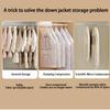 Hanging Down Jacket Compression Bag Wrinkle-Free Storage Solution Down Jacket Compression Dust Cover