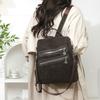 Retro Large Capacity School Bag Multi-function Shoulder Bag Women's Travel Backpack