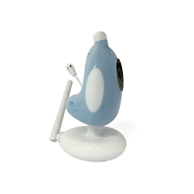 Monitoare pentru bebeluși de 2,5 inci Cânte de leagăn cu vedere de noapte IR Indicator de temperatură Tasta atingebilă InterfonAA