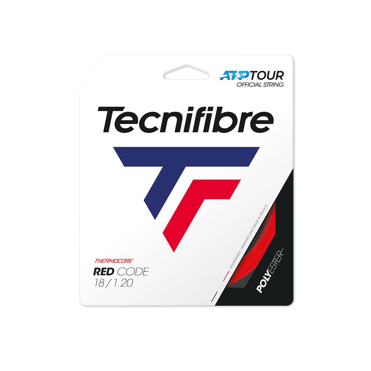 

Tecnifibre REDCODE Tennis TFG415 via String, 1.20mm, [Ships mail]