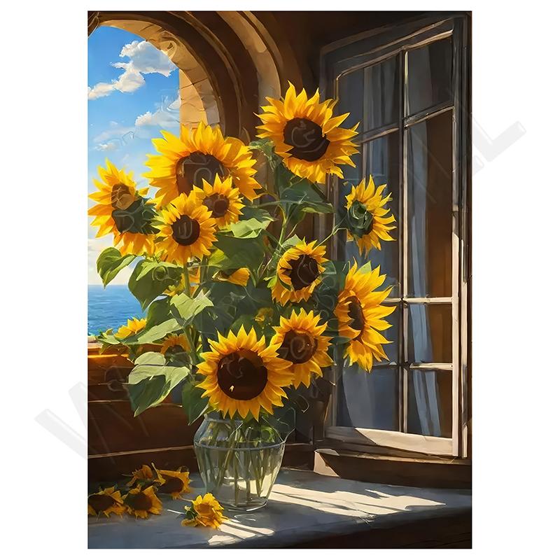 5D Diy Diamond Paintings Kits New 2025 Accessories 30x40 cm Wall Art Diamond Art Painting Kits Embroidery Full Crystal Mosaic