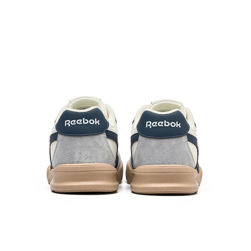 Reebok סמאש CN 01 גפה רכה אופנה קלה עמיד בפני החלקה עמיד לשחיקה נושם נמוכים נעלי סקייט סניקרס יוניסקס כחול לבן אפור SMASH-CN-01