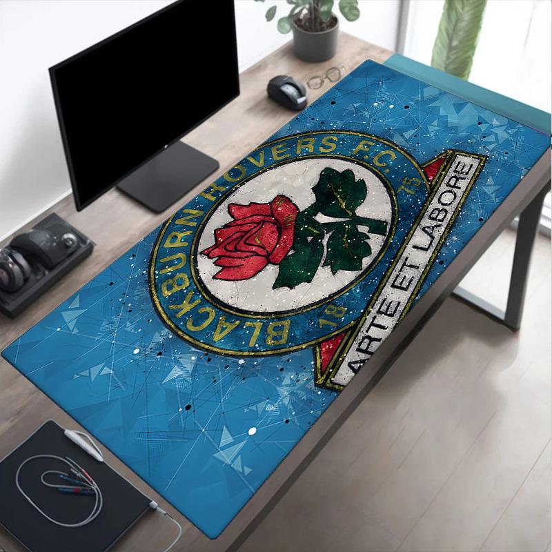 Blackburn Rovers Fc Crest Mouse pad Mouse pad, Gaming Mouse Pad, keyboard pad, Desk Decor for computer notebook Fan Gift Birthday Gift
