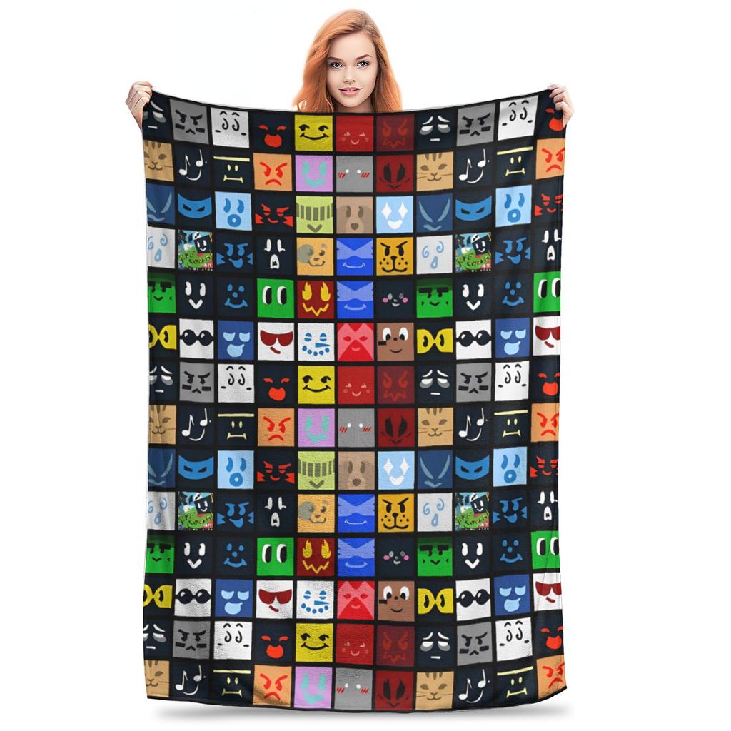 Bee Swarm Simulator Kolekce BSS Deku Hra Nadýchaná Úžasná Měkká Přehozová Deku pro Postel Obývací Pokoj Zimní Cestování