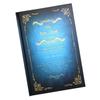 HIKARIKA Grimoire-Style Hardcover Ruled Notebook, 120 Pages, Blue