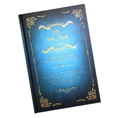 HIKARIKA Grimoire-Style Hardcover Ruled Notebook, 120 Pages, Blue