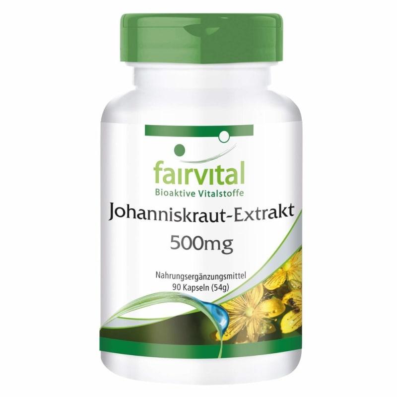 

Fairvital St John s Wort Extract 500 mg, 90 Capsules