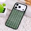 Wavy Grid Shockproof Phone Case for iPhone 17 Air 16e 15 11 12 14 13 Pro Max Cover Coque