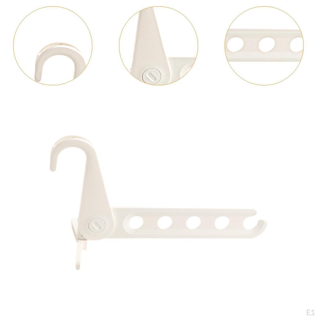 2x Foldable Clothes Hanger, Indoor Drying Rack Space Saving, Portable Laundry Room Hanging